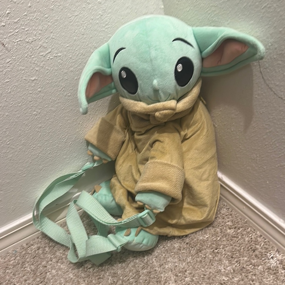 Grogu Disneyland Plush Backpack
